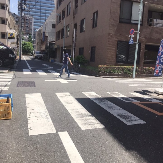 水野ビル ビル前面道路