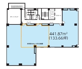 HF上野ビル5F 間取り図