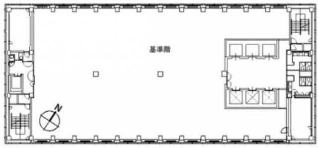 六本木ヒルズノースタワー15F 間取り図