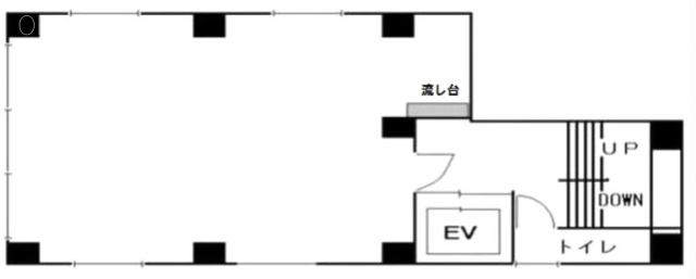 岩尾ビル1F 間取り図