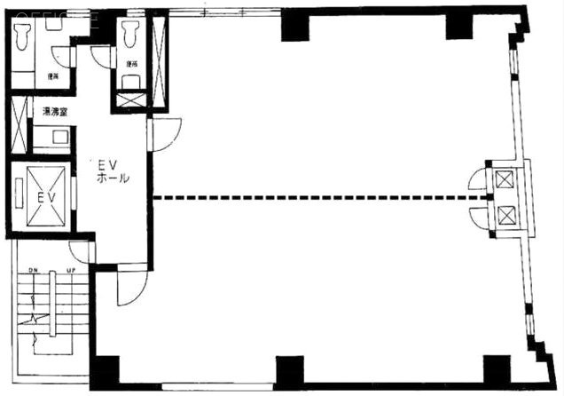 福島ビル6F 間取り図