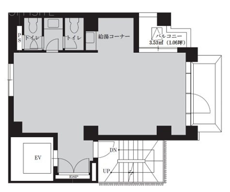 VORT渋谷eastⅡ7F 間取り図