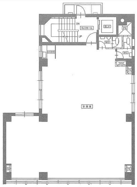 利根川第2ビル4F 間取り図