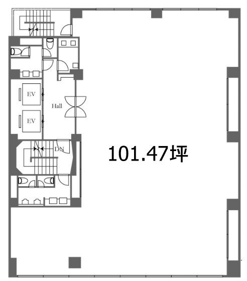 AMビル6F 間取り図