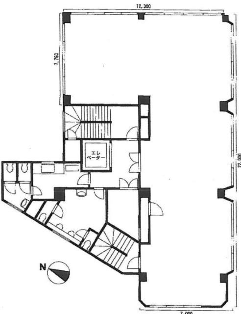 新宿GSビル5F 間取り図