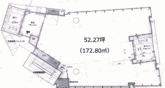 THE ICE CUBE6F 間取り図