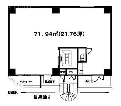 新陽CKビル2F 間取り図