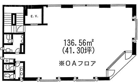 唐澤ビル4F 間取り図