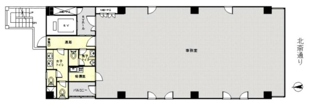 長嶋ビル4F 間取り図