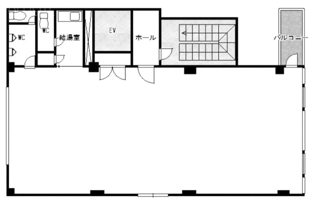 Sハルヤマビル5F 間取り図