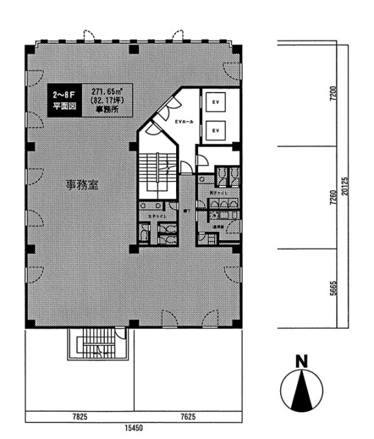 池袋MSビル4F 間取り図