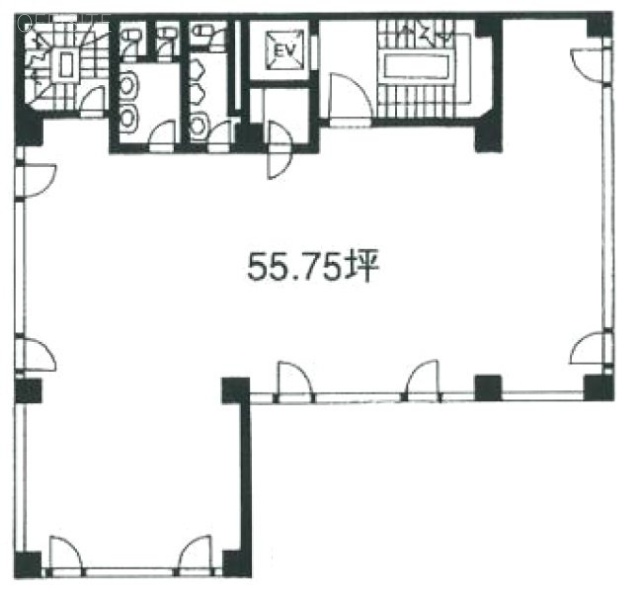 カールビル3F 間取り図