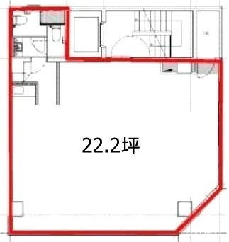 DSG浜松町ビル6F 間取り図