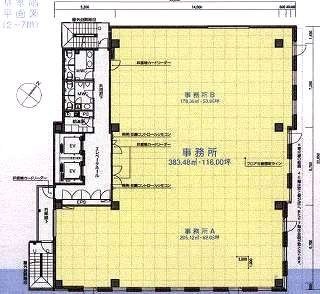 日本橋プラヤビル2F 間取り図