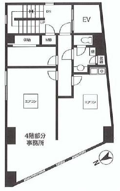 TSビル4F 間取り図