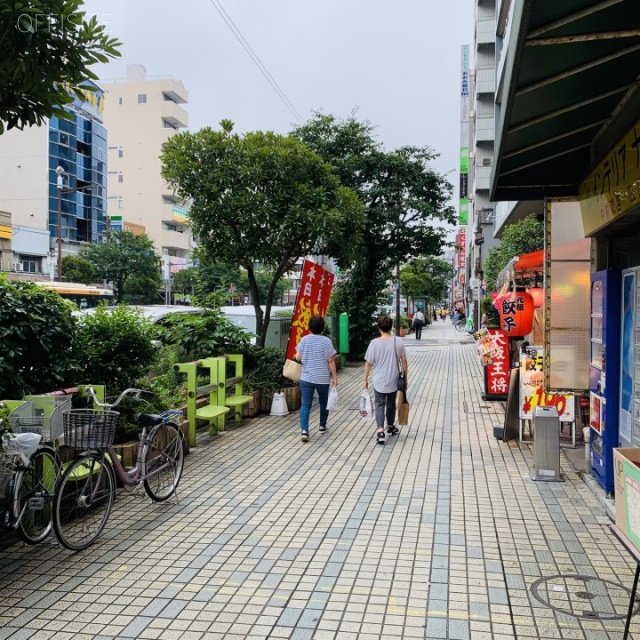 門前仲町渡東ビル ビル前面道路