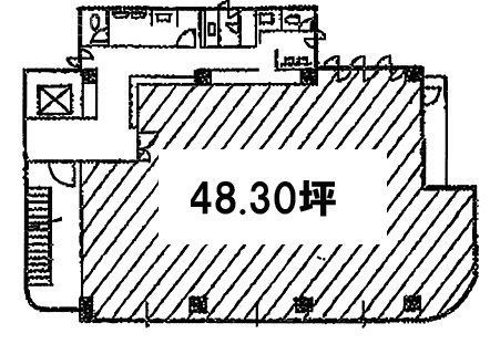 勝田ビル7F 間取り図