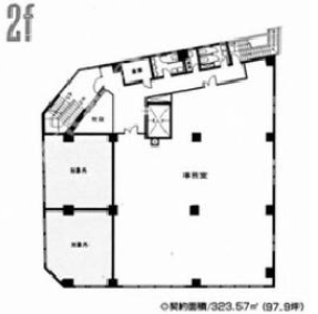 武蔵野ビル3F 間取り図
