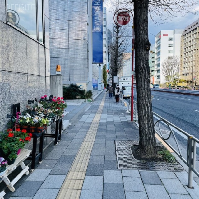 テイケン東京ビル ビル前面道路