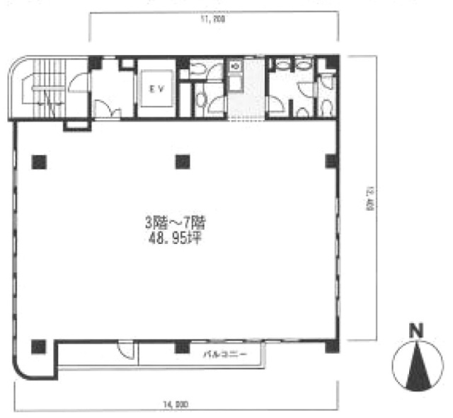 ANTビル7F 間取り図