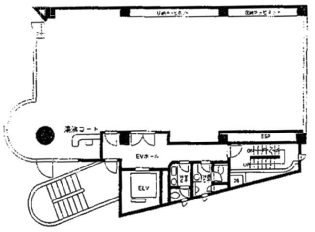 渡辺西新宿ビル5F 間取り図
