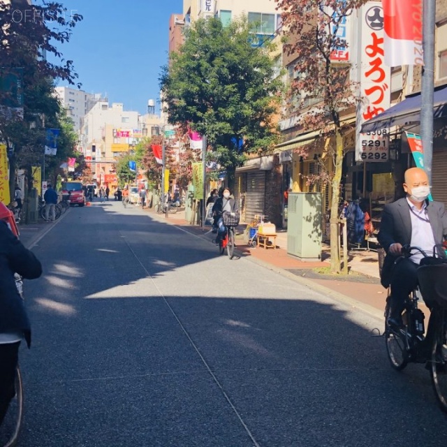 田村ビル ビル前面道路