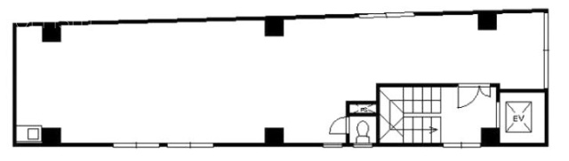 藤間(とうま)ビル3F 間取り図