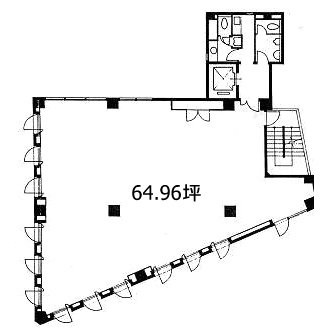 能楽書林ビル4F 間取り図