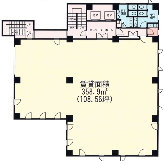 藤和江戸川橋ビルA 間取り図