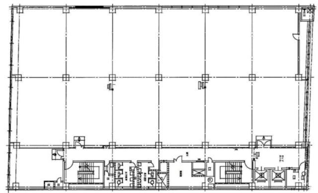 さくら堀留ビル7F 間取り図