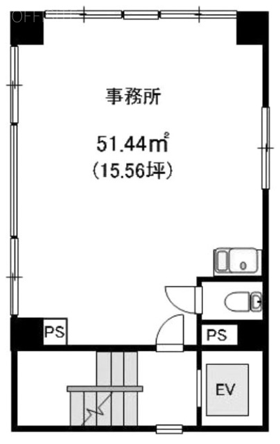 KIBIビル3F 間取り図