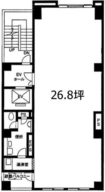 KSビル8F 間取り図