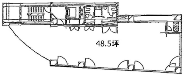 東洋浜町ビル5F 間取り図