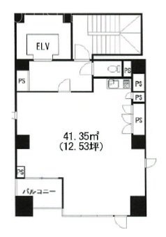 青山TKOビル9F 間取り図