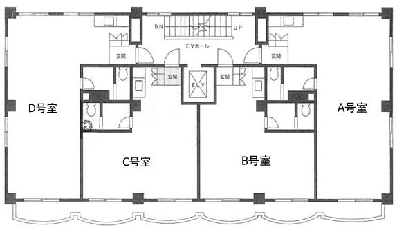 カサ・ド・タク20A 間取り図