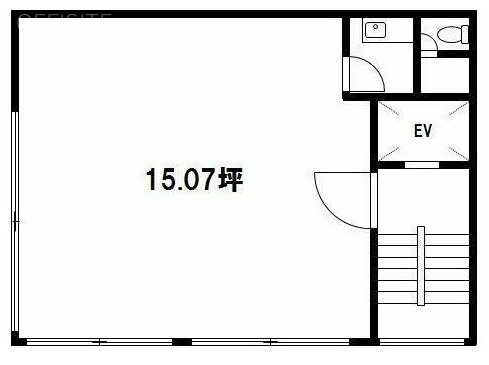 日本橋中央ビル4F 間取り図