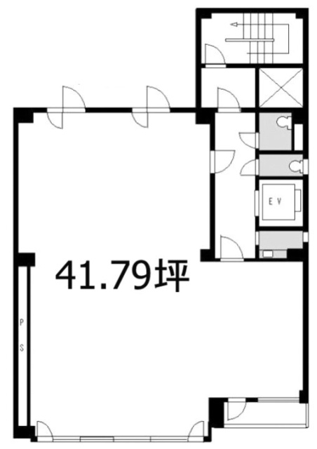 高円寺センタービル7F 間取り図