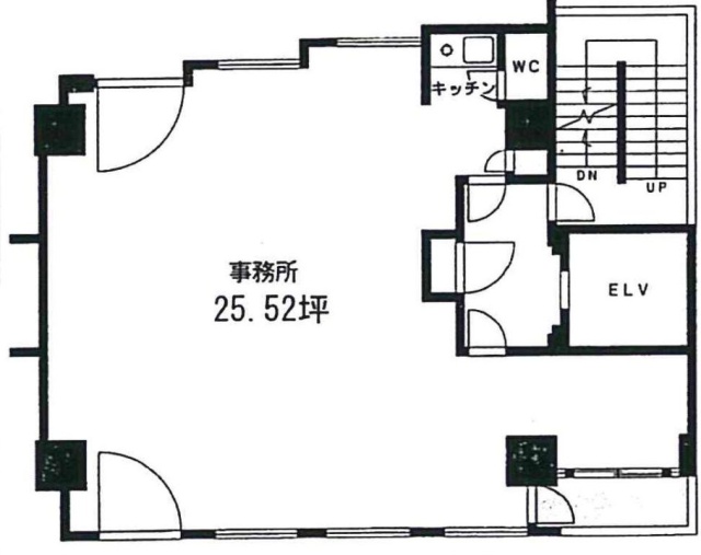 アマデウスビル5F 間取り図