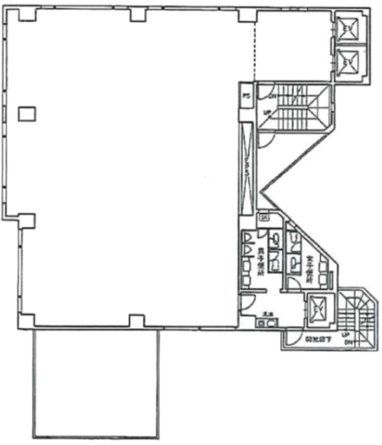 五反田TRビル2F 間取り図