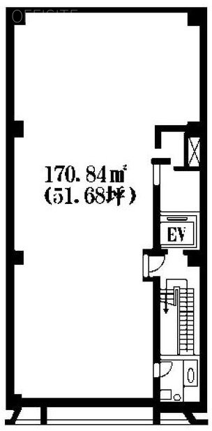 ナンヤビル4F 間取り図