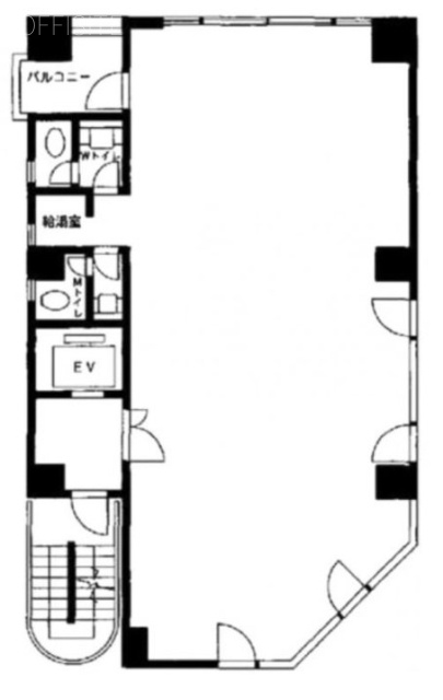 TRCビル5F 間取り図