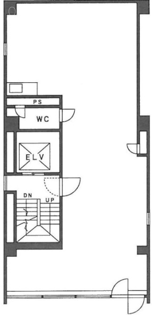 インテリックス八重洲ビル9F 間取り図