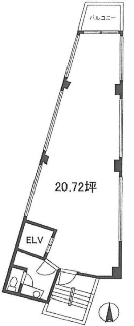 HRCビル7F 間取り図