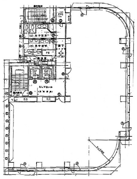 新宿171ビル6F 間取り図