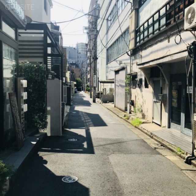 ハーベスト恵比寿ビル ビル前面道路