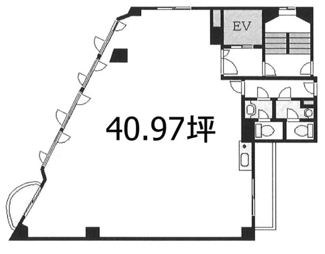 三好ビル201 間取り図