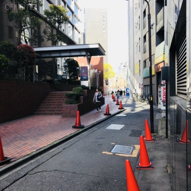 ウエル新都心ビル ビル前面道路