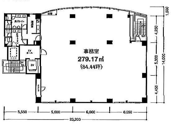 池袋NSビル5F 間取り図