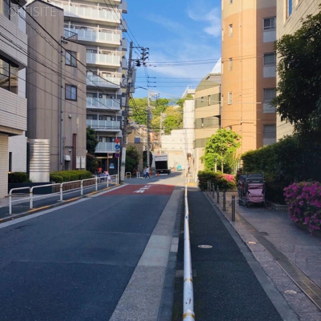 いちご東五反田(G-PLACE五反田)ビル ビル前面道路