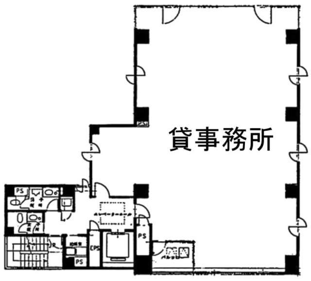 GINZA ONEビル5F 間取り図